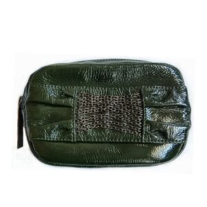Hobo International Leather Zip Cosmetic Bag